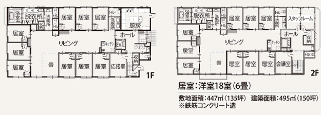 施設間取り図